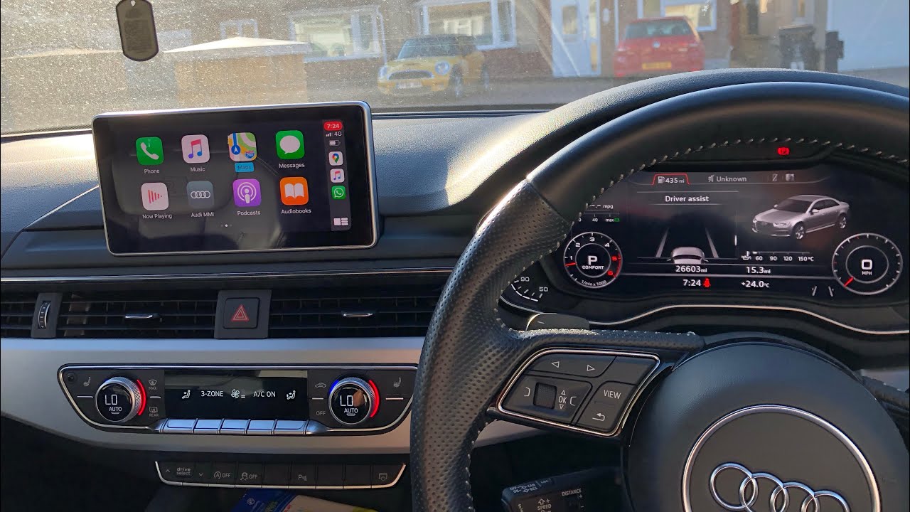 How to upgrade my Audi A4 to wireless Apple CarPlay?