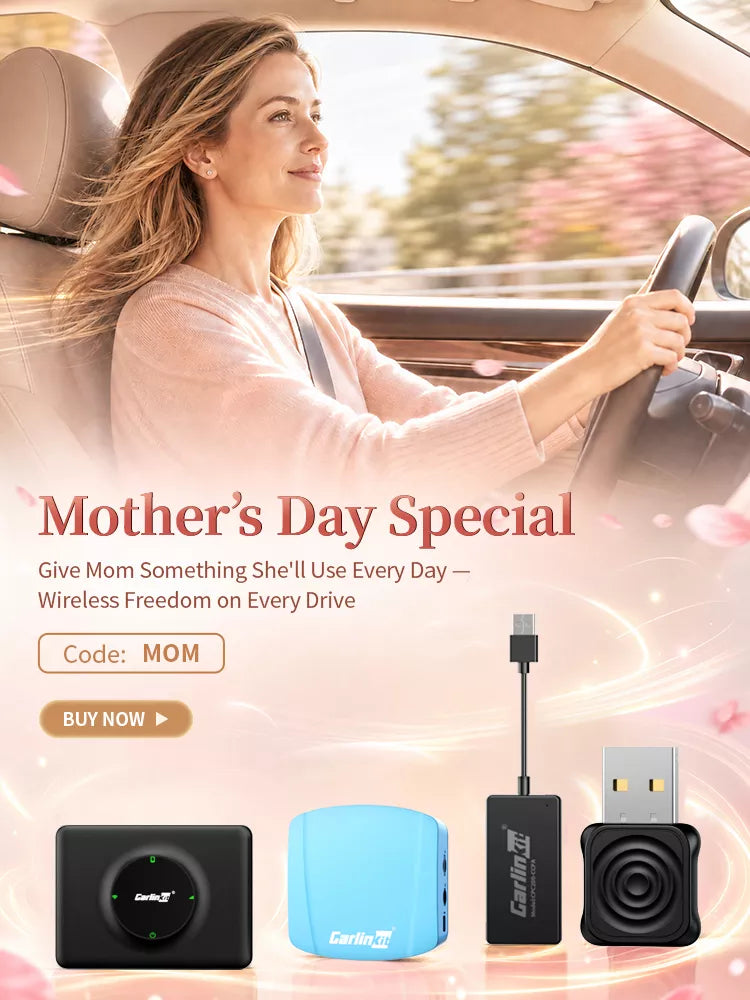 Adaptateur CarPlay Sans Fil 2024 – Convertissez Votre CarPlay Câblé En Sans Fil, Plug & Play Pour IPhone IOS 10+, Compatible +800 Modèles Voitures 2017+