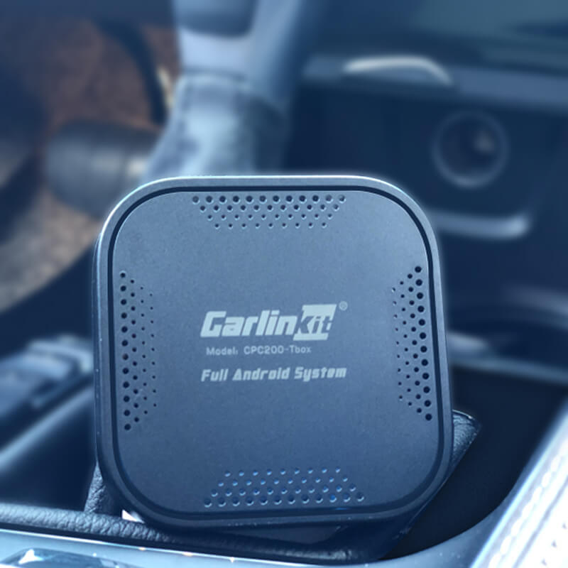 Carlinkit CarPlay AI Box Android 11.0 Wireless CarPlay Wireless Android Auto  CPC200-Tbox Mini Black Support iOS & Android 2024 - $126.99